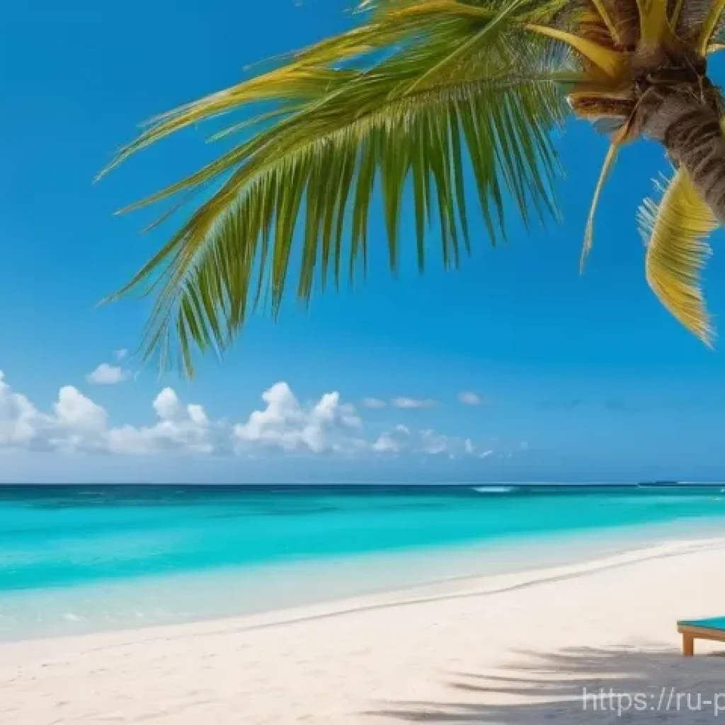 카리브해와 태평양 비교 - **Caribbean Beach Rhythms**: A vibrant, sun-drenched Caribbean beach scene. The turquoise-to-emerald...