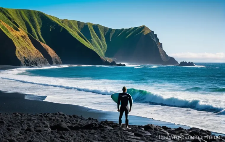 카리브해와 태평양 비교 - **Caribbean Beach Rhythms**: A vibrant, sun-drenched Caribbean beach scene. The turquoise-to-emerald...